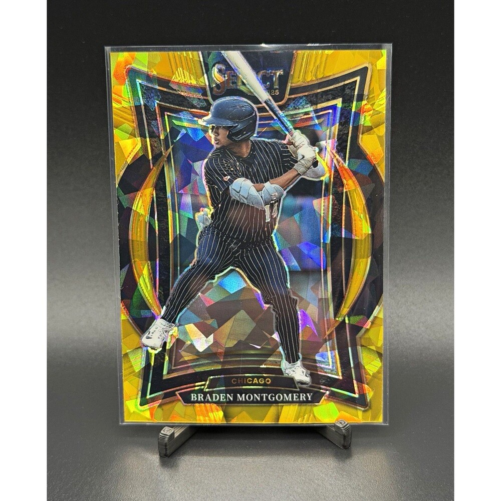 Panini 2025 Select Braden Montgomery #70 Concourse Prizm /10 Chicago White Sox